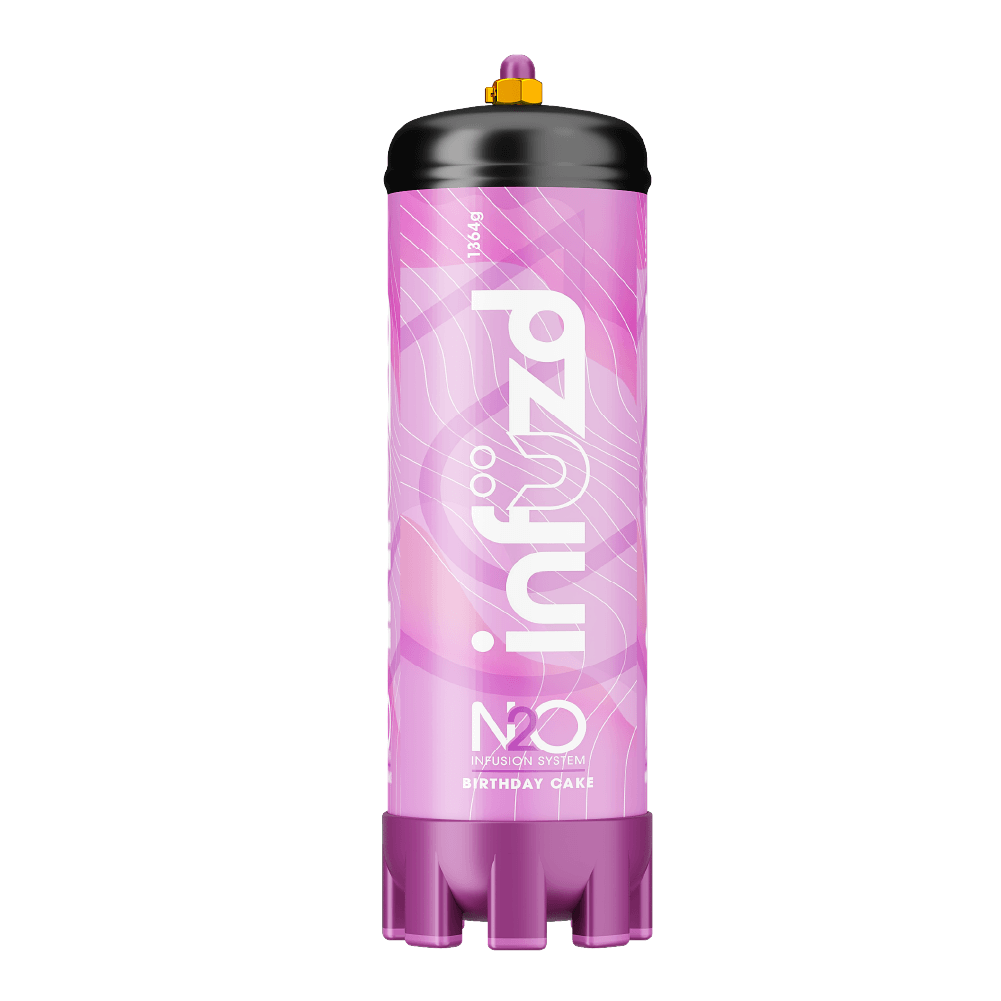 Infzd Birthday Cake - 1364g Nitrous Oxide Cylinder Infuzd Nitrous Infzd Birthday Cake - 1364g Nitrous Oxide Cylinder Infuzd Nitrous