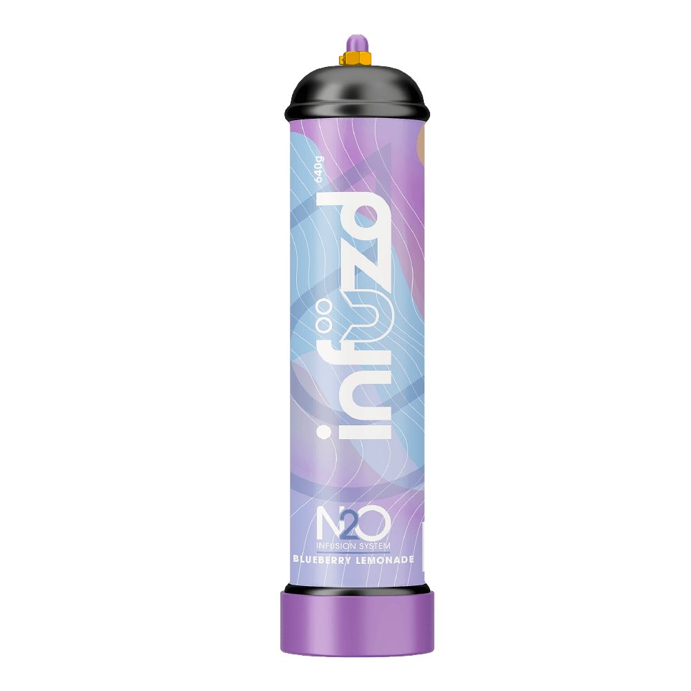 Infüzd Blueberry Lemonade - 640g Nitrous Oxide Cylinder – Infuzd Infüzd Blueberry Lemonade - 640g Nitrous Oxide Cylinder – Infuzd